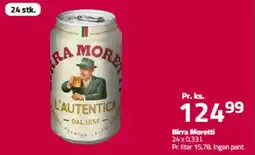 Fleggaard Birra moretti tilbud