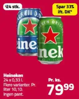 Fleggaard Heineken tilbud