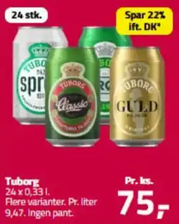 Fleggaard Tuborg tilbud