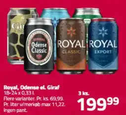 Fleggaard Royal, odense el. giraf tilbud