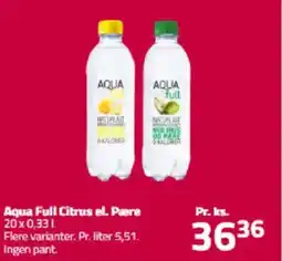Fleggaard Aqua full citrus el. pære tilbud