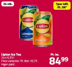 Fleggaard LIPTON Ice tea tilbud