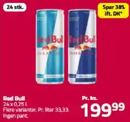 Fleggaard Red bull tilbud