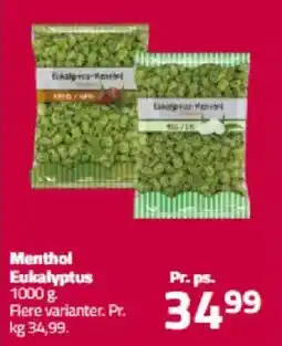 Fleggaard Menthol eukalyptus tilbud