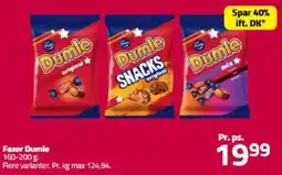 Fleggaard FAZER Dumle tilbud