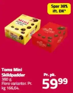 Fleggaard Toms mini skildpadder tilbud