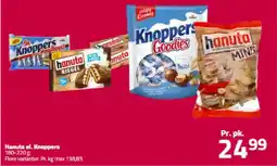 Fleggaard Hanuta el. knoppers tilbud