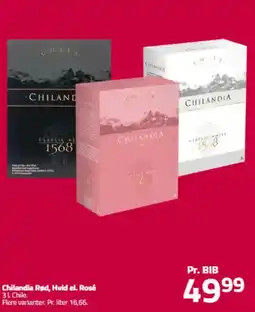 Fleggaard Chilandia rød, hvid el. rosé tilbud