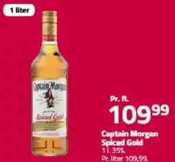Fleggaard CAPTAIN MORGAN Spiced gold tilbud
