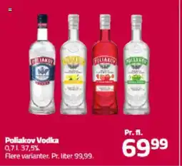 Fleggaard Poliakov vodka tilbud