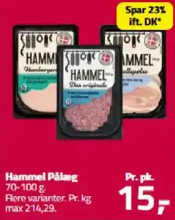 Fleggaard Hammel pålæg tilbud