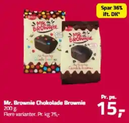 Fleggaard MR. BROWNIE Chokolade brownie tilbud
