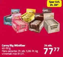 Fleggaard CORNY Big müslibar tilbud