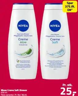 Fleggaard NIVEA Creme soft shower tilbud