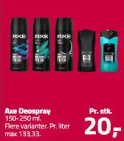 Fleggaard AXE Deospray tilbud
