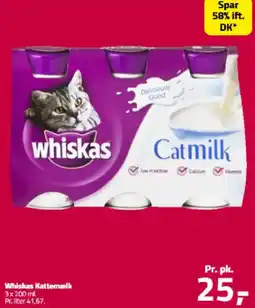 Fleggaard WHISKAS Kattemælk tilbud