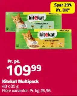 Fleggaard KITEKAT Multipack tilbud