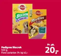 Fleggaard PEDIGREE Biscrok tilbud
