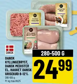 Løvbjerg Dansk medister el. hakket dansk grisekød 8-12% tilbud