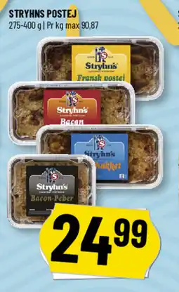 Løvbjerg Stryhns postej tilbud