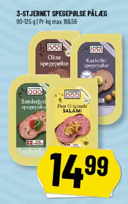 Løvbjerg 3-stjernet spegepølse pålæg tilbud