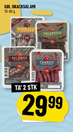 Løvbjerg Gøl snacksalami tilbud