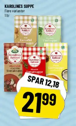 Løvbjerg Karolines suppe tilbud