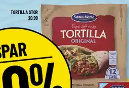 Løvbjerg SANTA MARIA Tortilla stor tilbud