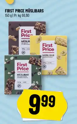 Løvbjerg FIRST PRICE Müslibars tilbud
