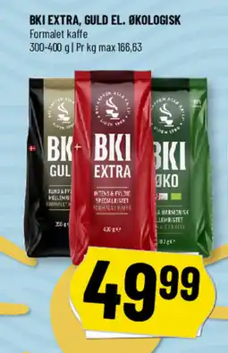 Løvbjerg Bki extra, guld el. økologisk tilbud