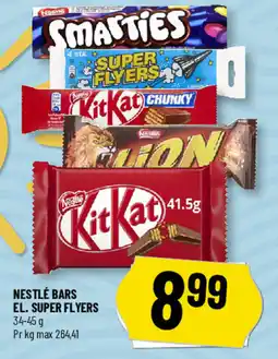 Løvbjerg Nestlé bars el. super flyers tilbud