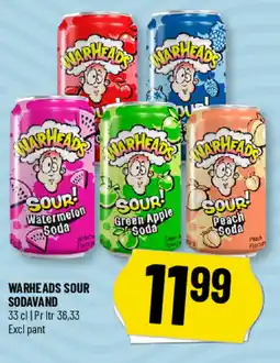Løvbjerg WARHEADS Sour sodavand tilbud