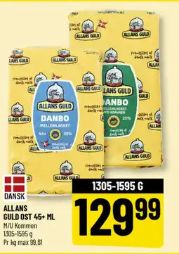 Løvbjerg ALLANS GULD Ost 45+ ml tilbud