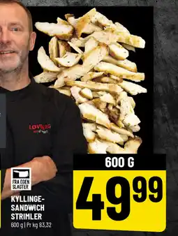Løvbjerg Kyllinge- sandwich strimler tilbud