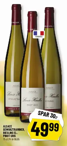 Løvbjerg Alsace gewurztraminer, riesling el. pinot gris tilbud