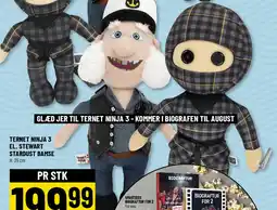 Løvbjerg Ternet ninja 3 el. stewart stardust bamse tilbud