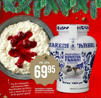 Amarena fabbri dessertkirsebær