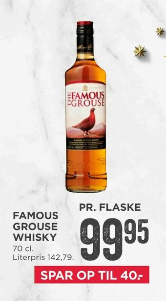 MENY Famous grouse whisky tilbud