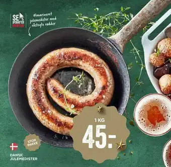 MENY Dansk julemedister tilbud