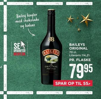 MENY Baileys original tilbud