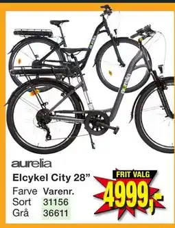 Harald Nyborg Elcykel City 28”, DKK 4999 tilbud