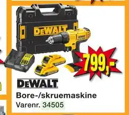 Harald Nyborg Bore-/skruemaskine, DKK 799 tilbud