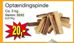 Harald Nyborg Optændingspinde, DKK 20 tilbud