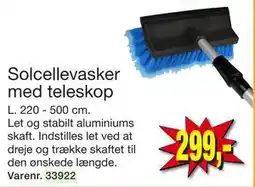 Harald Nyborg Solcellevasker med teleskop, DKK 299 tilbud