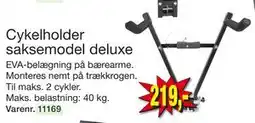 Harald Nyborg Cykelholder saksemodel deluxe, DKK 219 tilbud