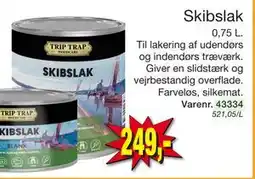 Harald Nyborg Skibslak, DKK 249 tilbud