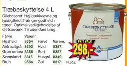 Harald Nyborg Træbeskyttelse 4 L, DKK 298 tilbud