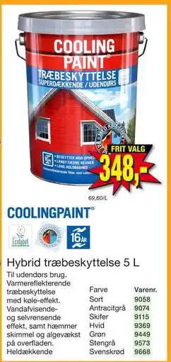 Harald Nyborg Hybrid træbeskyttelse 5 L, DKK 348 tilbud
