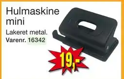 Harald Nyborg Hulmaskine mini, DKK 19 tilbud
