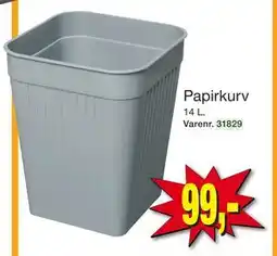 Harald Nyborg Papirkurv, DKK 99 tilbud